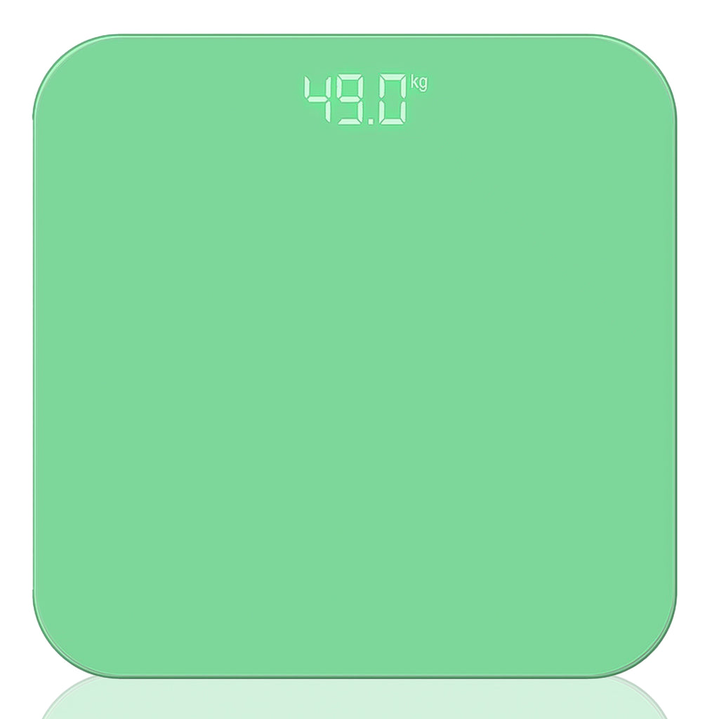 SOGA 180kg Digital Fitness Weight Bathroom Gym Body Glass LCD Electronic Scales Green $ 33.50