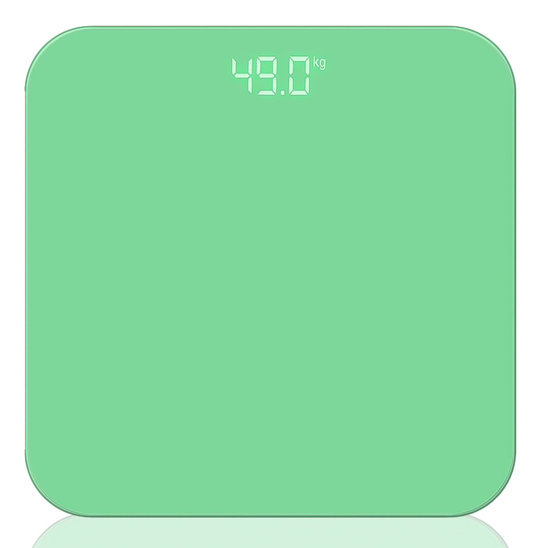 SOGA 180kg Digital Fitness Weight Bathroom Gym Body Glass LCD Electronic Scales Green $ 33.50