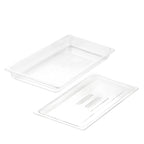 SOGA 65mm Clear Gastronorm GN Pan 1/1 Food Tray Storage with Lid $ 55.50