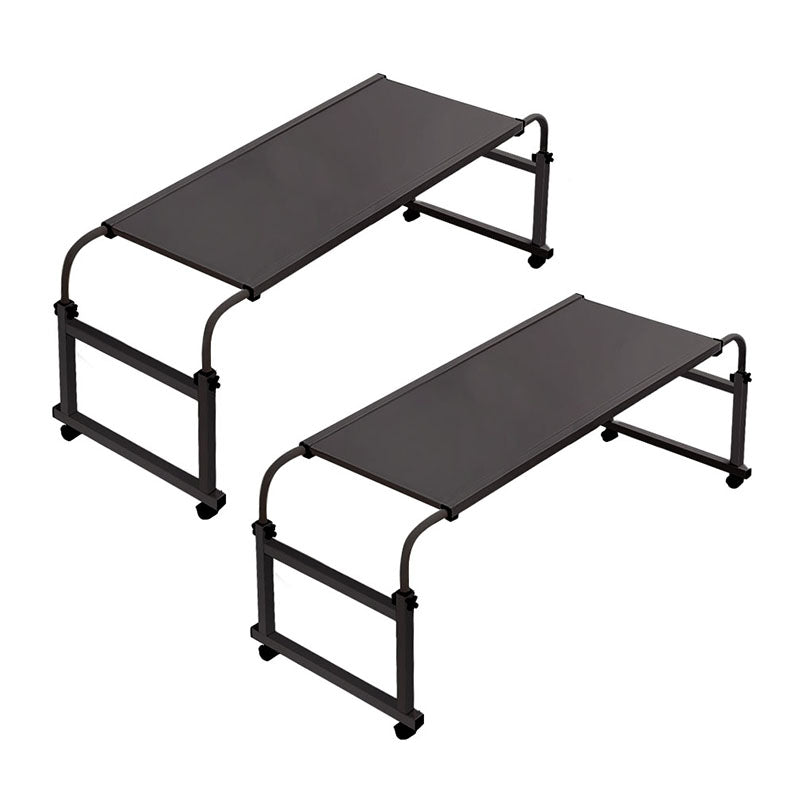 SOGA 2X 120x45cm Black Cross Bed Movable Desk Table w/ Adjustable Length & Height $ 301.90