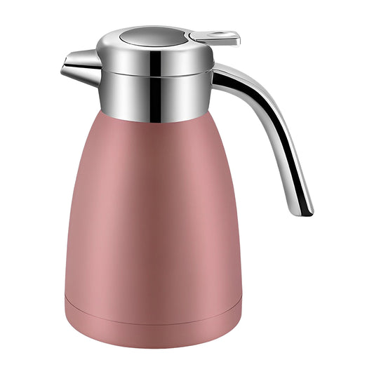 SOGA 1.8L Stainless Steel Kettle Insulated Vacuum Flask Water Coffee Jug Thermal Pink