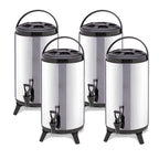 SOGA 4X 18L Portable Insulated Cold/Heat Coffee Tea Beer Barrel Brew Pot With Dispenser $ 409.50