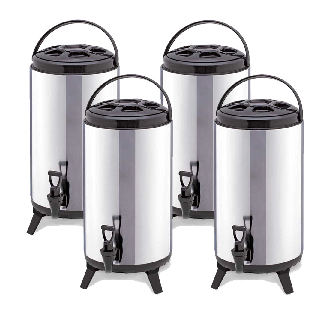 SOGA 4X 18L Portable Insulated Cold/Heat Coffee Tea Beer Barrel Brew Pot With Dispenser $ 409.50