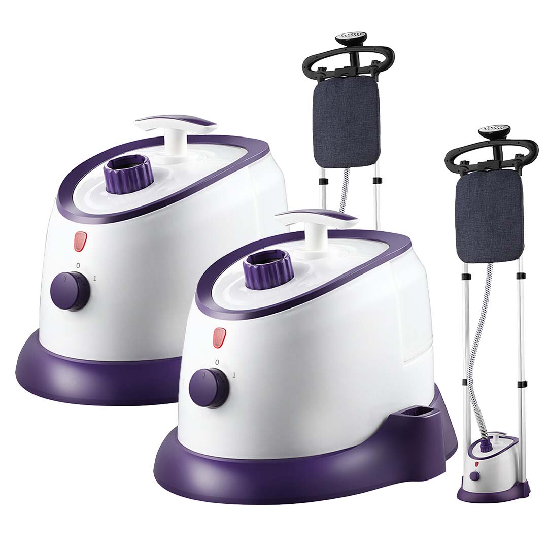 SOGA 2X Garment Steamer Vertical Twin Pole Clothes 1700ml 1800w Professional $ 366.50