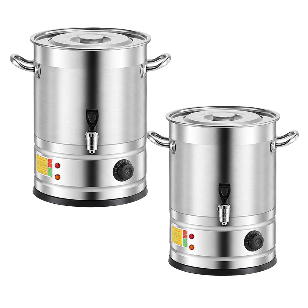 SOGA 2X 25L Stainless Steel URN Commercial Water Boiler 2200W