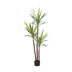 SOGA 150cm Artificial Natural Green Dracaena Yucca Tree Fake Tropical Indoor Plant Home Office Decor $ 144.50