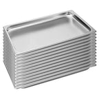 SOGA 12X Gastronorm GN Pan Full Size 1/1 GN Pan 2cm Deep Stainless Steel Tray $ 211.50