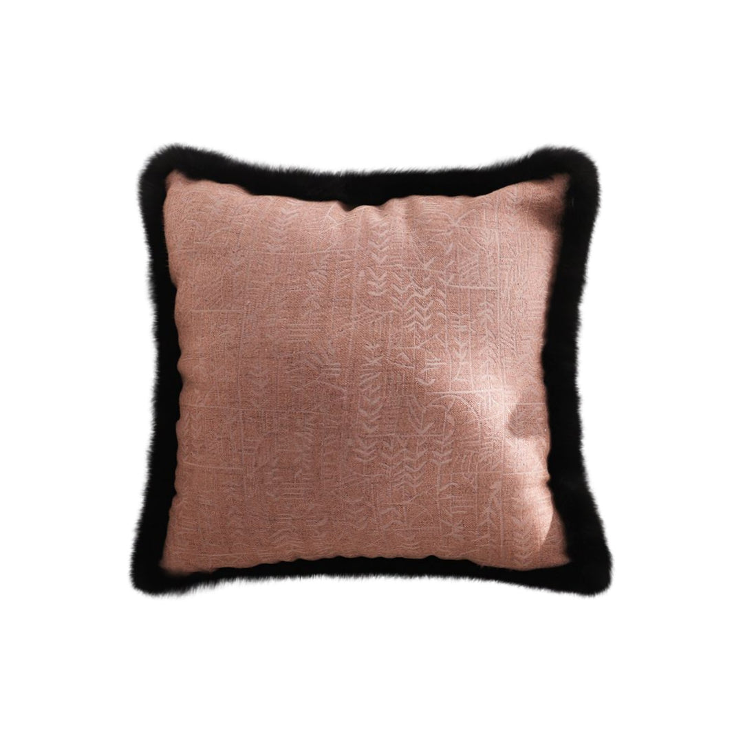 SOGA 45cm Mid century Style Raised Embroidery Texture Edged Square Throw Pillow $ 55.50