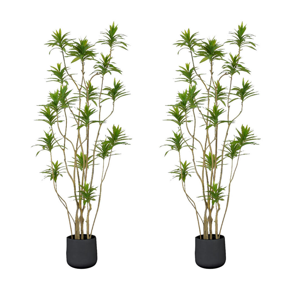 SOGA 2X 190cm Lily Bamboo Plant Tree Living Room Artificial Plant Home Accent Decoration $ 538.90