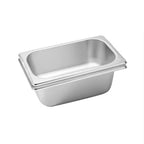 SOGA 2X Gastronorm GN Pan Full Size 1/3 GN Pan 10cm Deep Stainless Steel Tray $ 55.50