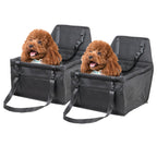 SOGA 2X Waterproof Pet Booster Car Seat Breathable Mesh Safety Travel Portable Dog Carrier Bag $ 86.50