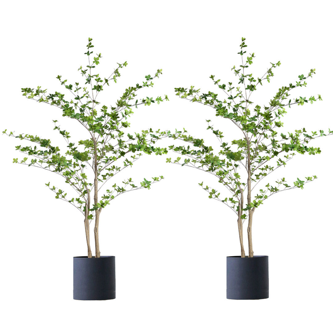 SOGA 2X 150cm Green Artificial Indoor Watercress Tree Fake Plant Simulation Decorative $ 334.50
