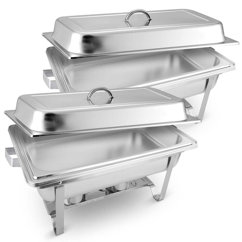 SOGA 2X 9L Stainless Steel Chafing Food Warmer Catering Dish Full Size $ 310.50