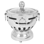 SOGA Stainless Steel Mini Asian Buffet Hot Pot Single Person Shabu Alcohol Stove Burner with Glass Lid $ 77.90