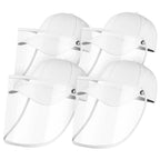4X Outdoor Protection Hat Anti-Fog Pollution Dust Saliva Protective Cap Full Face HD Shield Cover Adult White $ 86.50