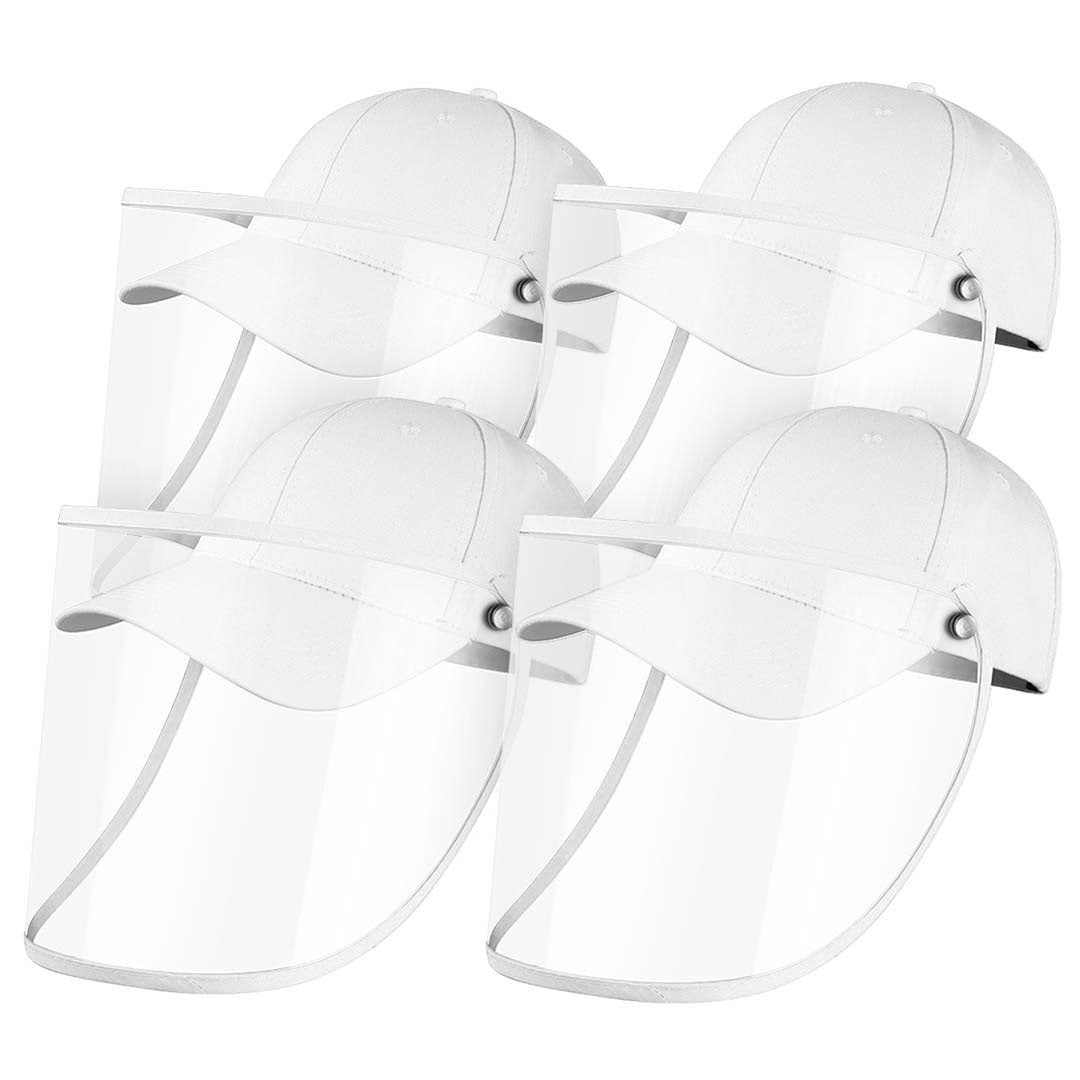 4X Outdoor Protection Hat Anti-Fog Pollution Dust Saliva Protective Cap Full Face HD Shield Cover Adult White $ 86.50