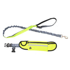 SOGA Yellow Adjustable Hands-Free Pet Leash Bag Dog Lead Walking Running Jogging Pet Essentials $ 28.90