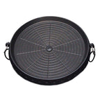 SOGA Portable Korean BBQ Butane Gas Stove Stone Grill Plate Non Stick Coated Round $ 55.50