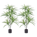 SOGA 2X 120cm Artificial Natural Green Dracaena Dragon Tree Fake Tropical Indoor Plant Home Office Decor $ 172.90