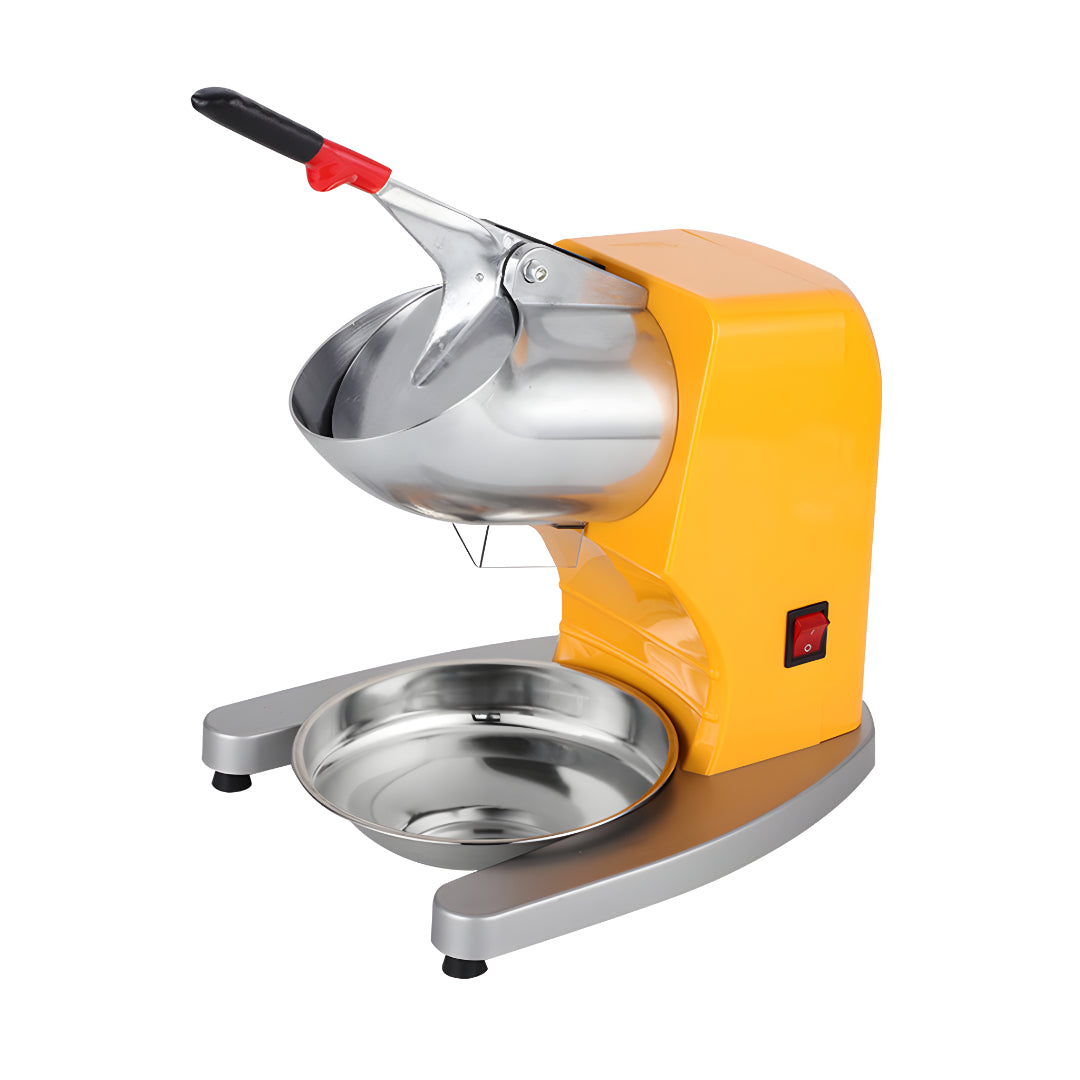 SOGA Ice Shaver Electric Stainless Steel Ice Crusher Slicer Machine Commercial Yellow $ 188.90