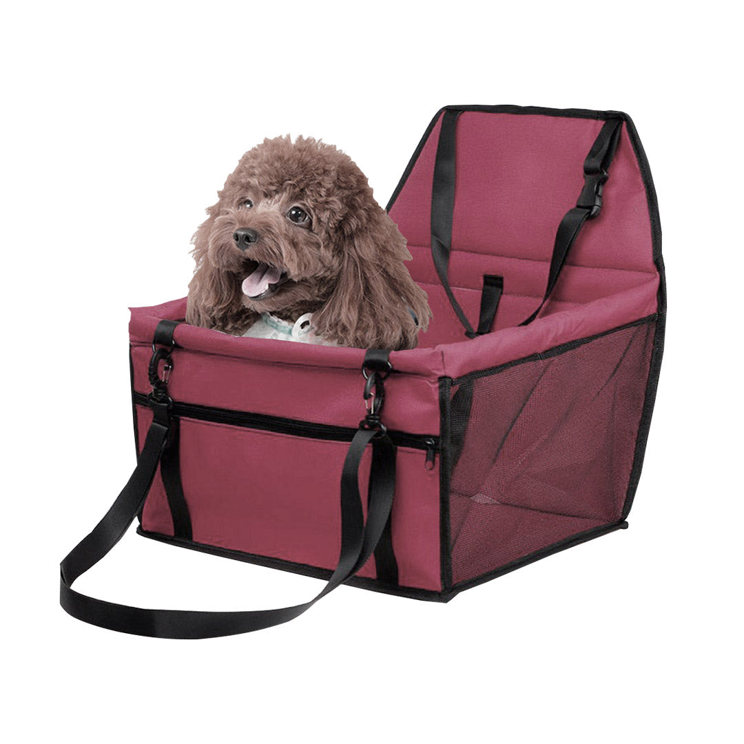 SOGA Waterproof Pet Booster Car Seat Breathable Mesh Safety Travel Portable Dog Carrier Bag $ 44.50