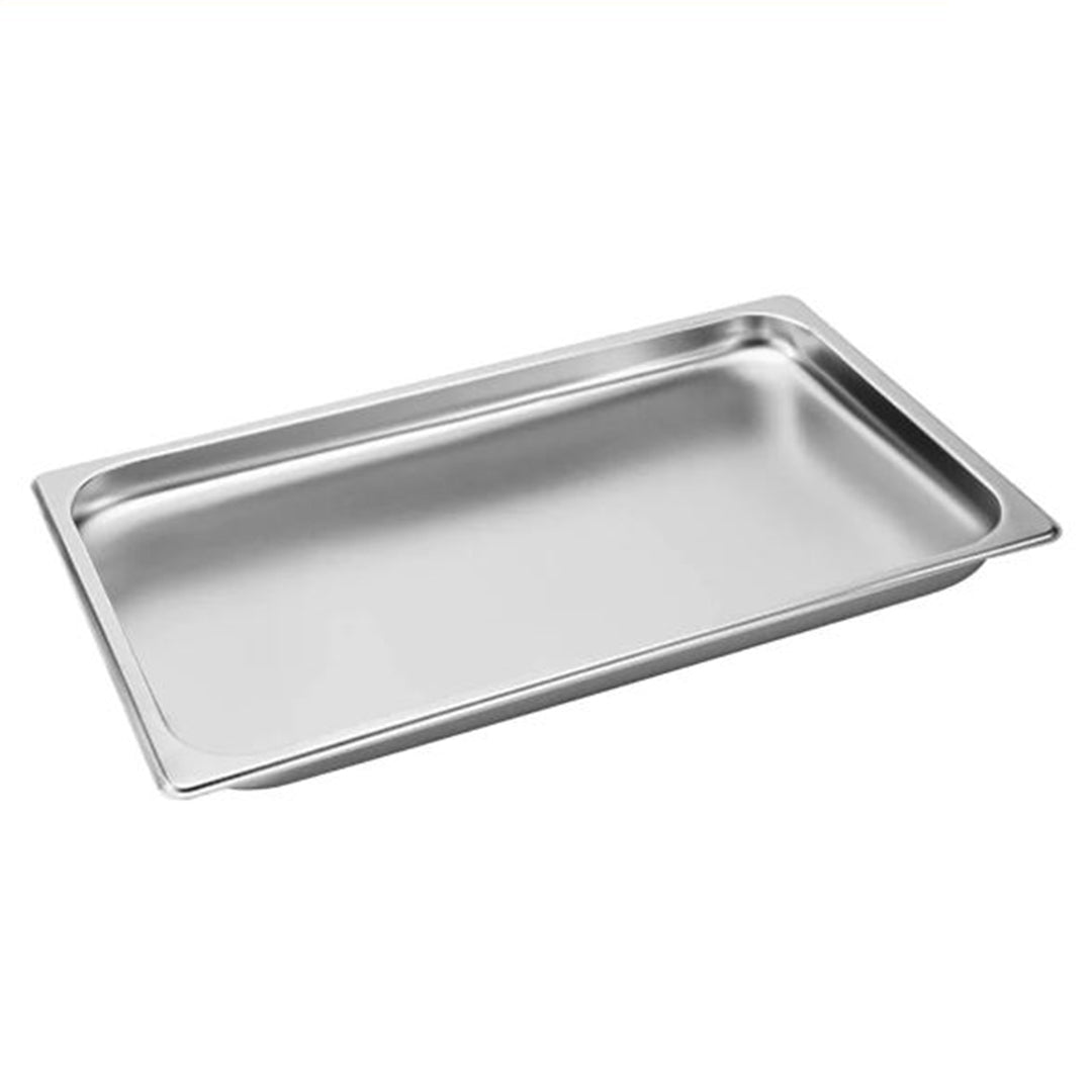SOGA Gastronorm GN Pan Full Size 1/1 GN Pan 2cm Deep Stainless Steel Tray $ 33.50