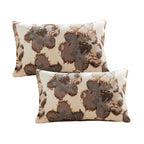 SOGA 2X 35cm Rectangular Vintage Decorative Embroidered Floral Throw Pillow $ 129.50