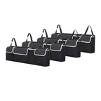 SOGA 4X Oxford Cloth Car Storage Trunk Organiser Backseat Multi-Purpose Interior Accessories Black $ 135.50