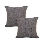 SOGA 2X 45cm Modern Herringbone Textured Woven Square Throw Pillow $ 118.90