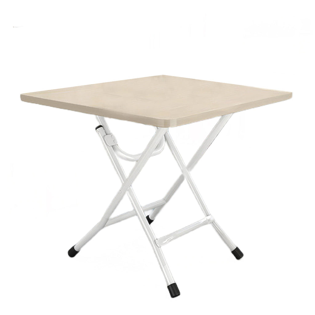 SOGA White Portable Square Table Standing Legs Foldable Furniture Home Decor $ 53.50