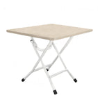 SOGA White Portable Square Table Standing Legs Foldable Furniture Home Decor $ 53.50