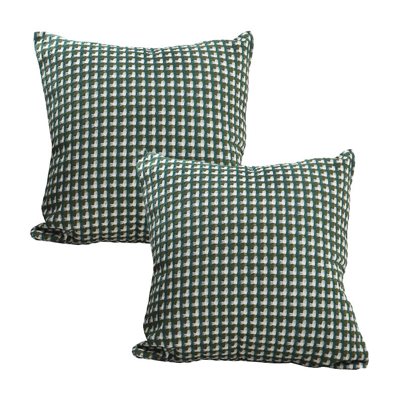 SOGA 2X 45cm Subtle Green Foliage Pillow SquareThrow pillow $ 90.90