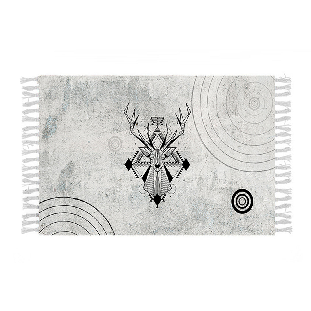 SOGA 90cm Woven Minimalist Bedroom Area Rug Carpet Home Decor $ 79.90