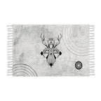 SOGA 90cm Woven Minimalist Bedroom Area Rug Carpet Home Decor $ 79.90