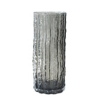 SOGA 30.5cm Handcrafted Grey Glass Vase, Classic Design for Home Decor $ 57.90