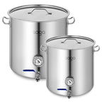 SOGA Stainless Steel Brewery Pot 33L 71L With Beer Valve 35CM 45CM $ 580.90