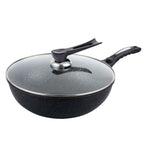 SOGA Commercial Ceramic Coated Non-Stick Fry Pan with Glass Lid FryPan 30cm $ 73.50