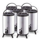 SOGA 6X 14L Portable Insulated Cold/Heat Coffee Tea Beer Barrel Brew Pot With Dispenser $ 530.90