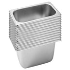 SOGA 12X Gastronorm GN Pan Full Size 1/3 GN Pan 20cm Deep Stainless Steel Tray $ 211.50