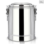 SOGA 30L Stainless Steel Insulated Stock Pot Hot & Cold Beverage Container $ 144.50