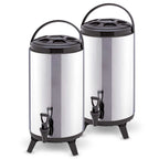 SOGA 2X 18L Portable Insulated Cold/Heat Coffee Tea Beer Barrel Brew Pot With Dispenser $ 209.50