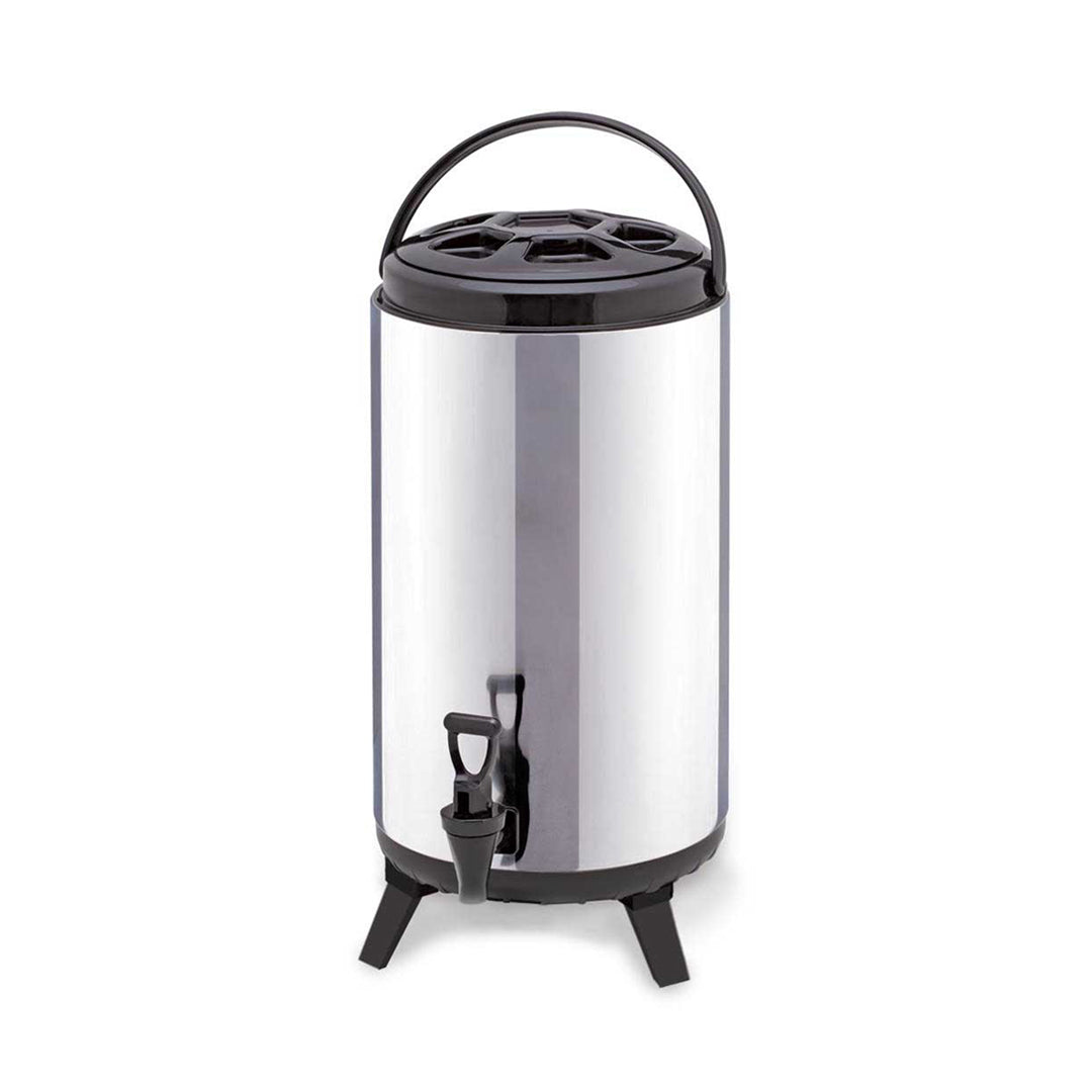 SOGA 16L Portable Insulated Cold/Heat Coffee Tea Beer Barrel Brew Pot With Dispenser $ 100.90
