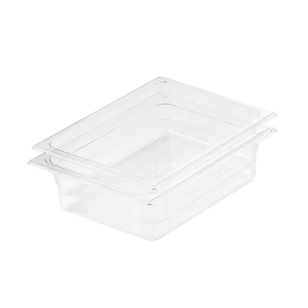 SOGA 100mm Clear Gastronorm GN Pan 1/2 Food Tray Storage Bundle of 2 $ 66.90