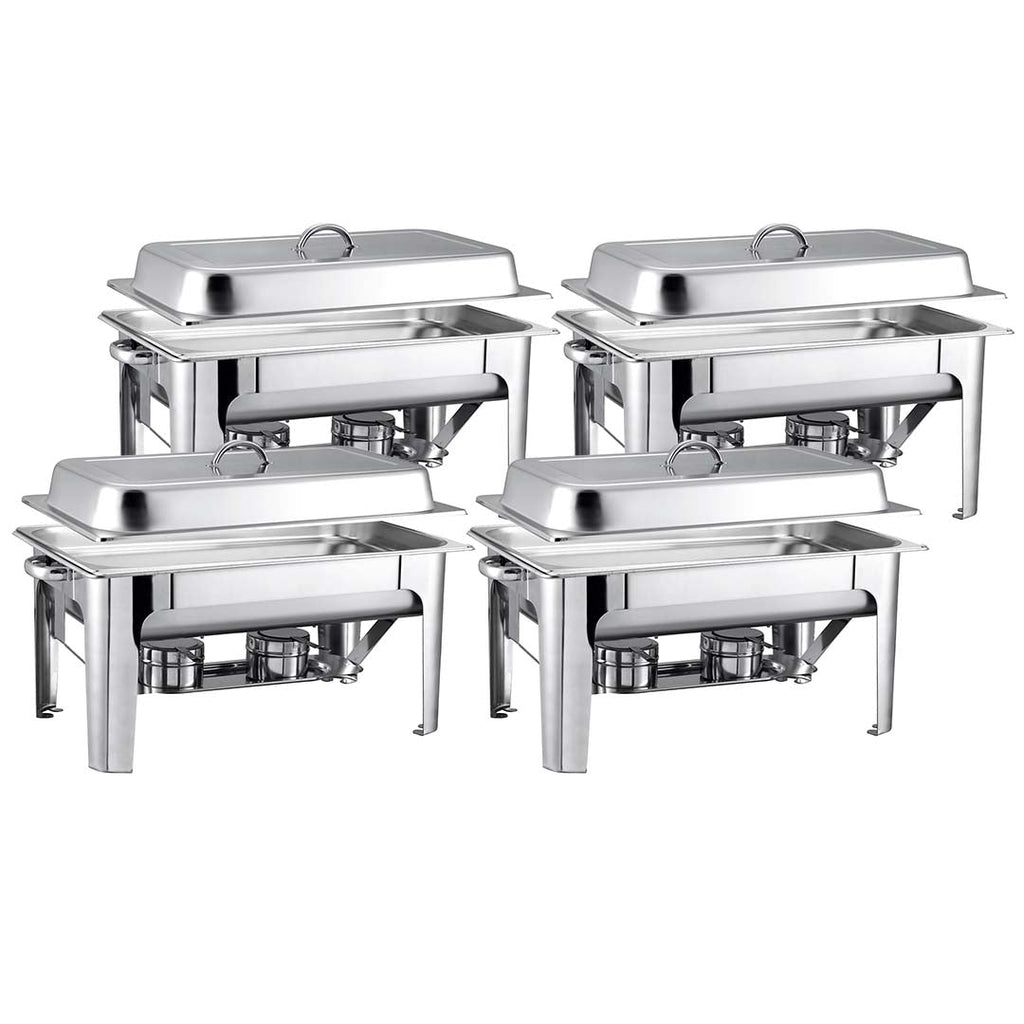 SOGA 4X Stainless Steel Chafing 9L Catering Dish Food Warmer $ 802.50