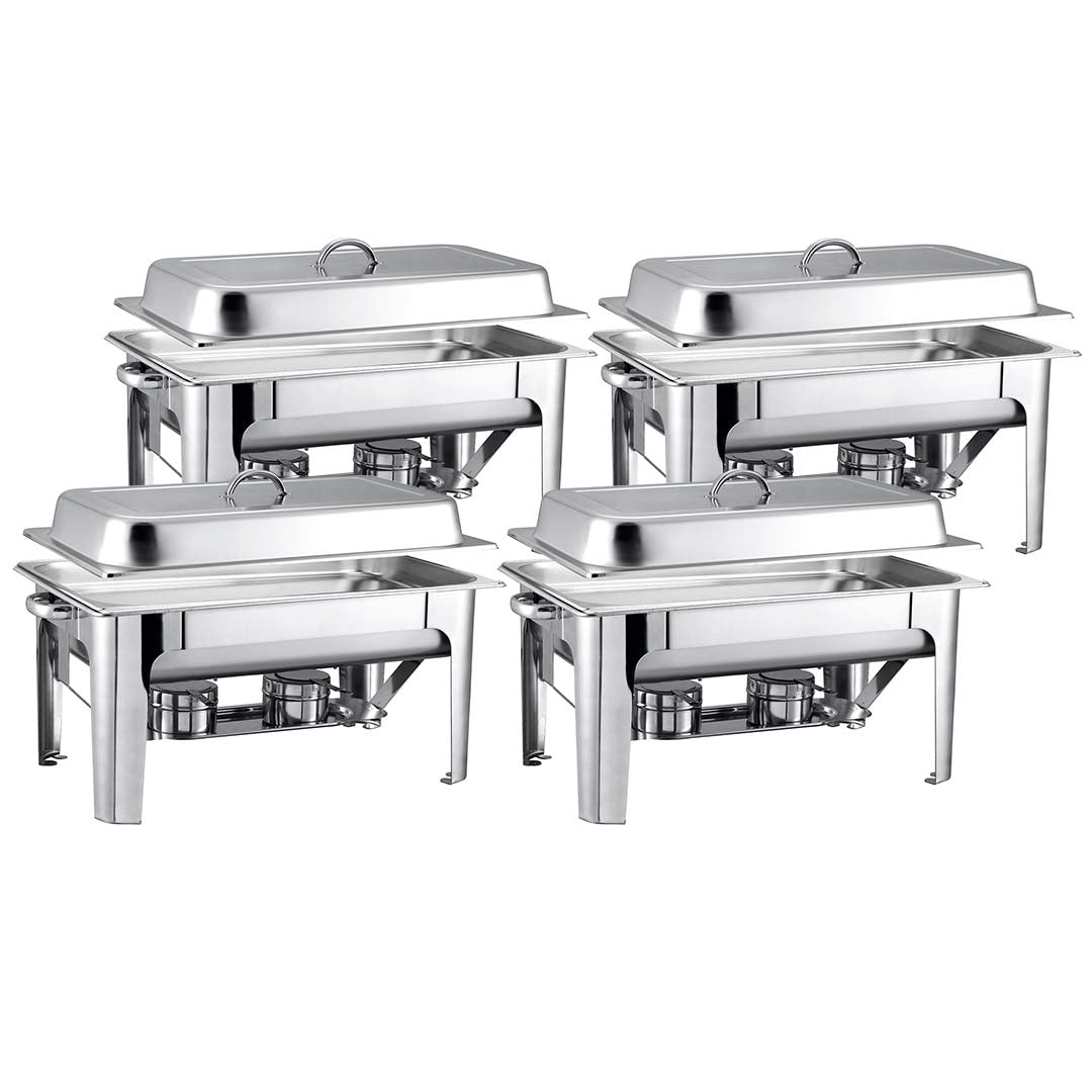 SOGA 4X Stainless Steel Chafing 9L Catering Dish Food Warmer $ 802.50