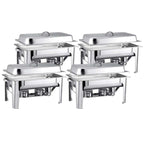 SOGA 4X Stainless Steel Chafing 9L Catering Dish Food Warmer $ 802.50