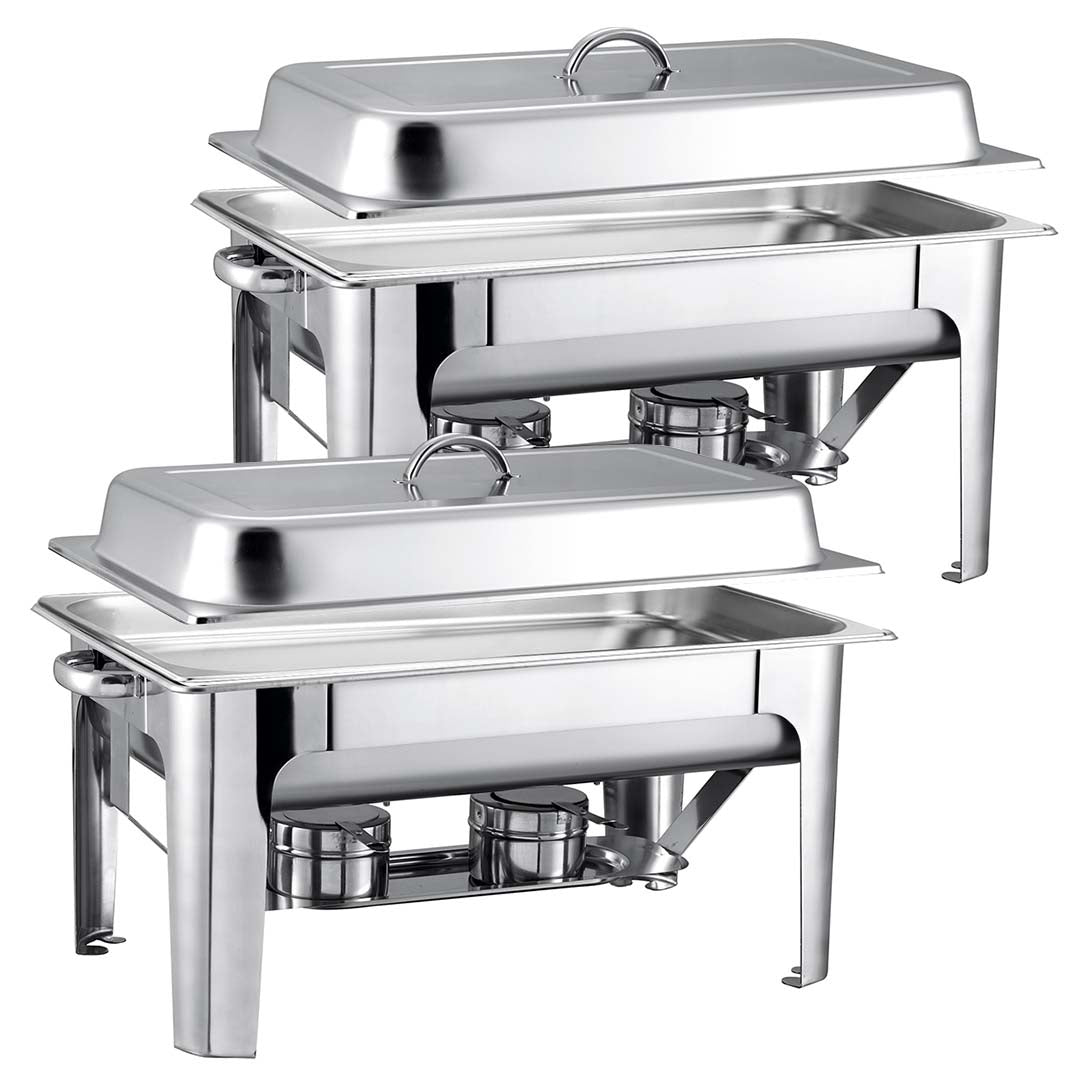 SOGA 2X Stainless Steel Chafing 9L Catering Dish Food Warmer $ 409.90