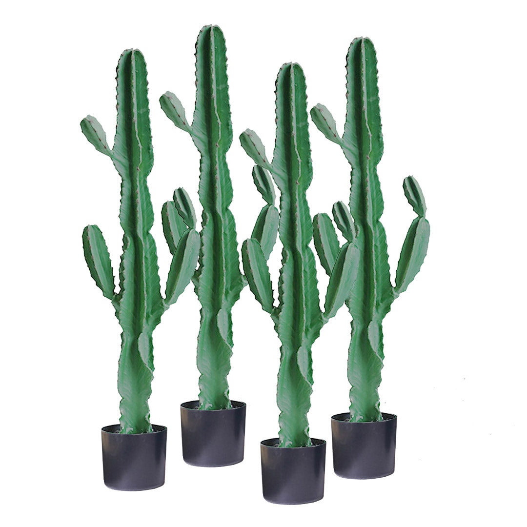 SOGA 4X 120cm Green Artificial Indoor Cactus Tree Fake Plant Simulation Decorative 6 Heads $ 633.50