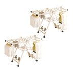 SOGA 2X 140cm Portable Wing Shape Clothes Drying Rack Foldable Space-Saving Laundry Holder $ 409.50