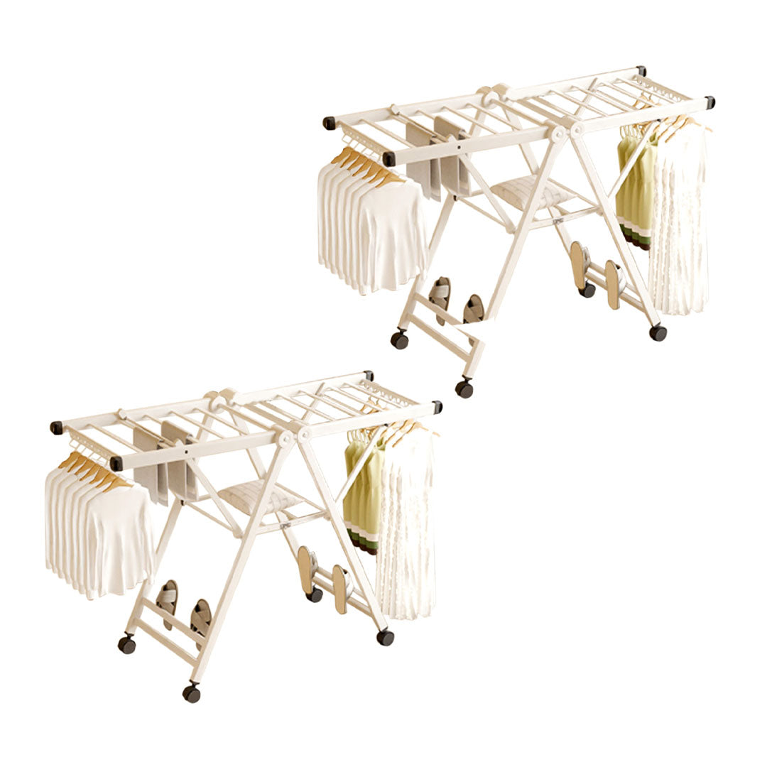 SOGA 2X 140cm Portable Wing Shape Clothes Drying Rack Foldable Space-Saving Laundry Holder $ 409.50
